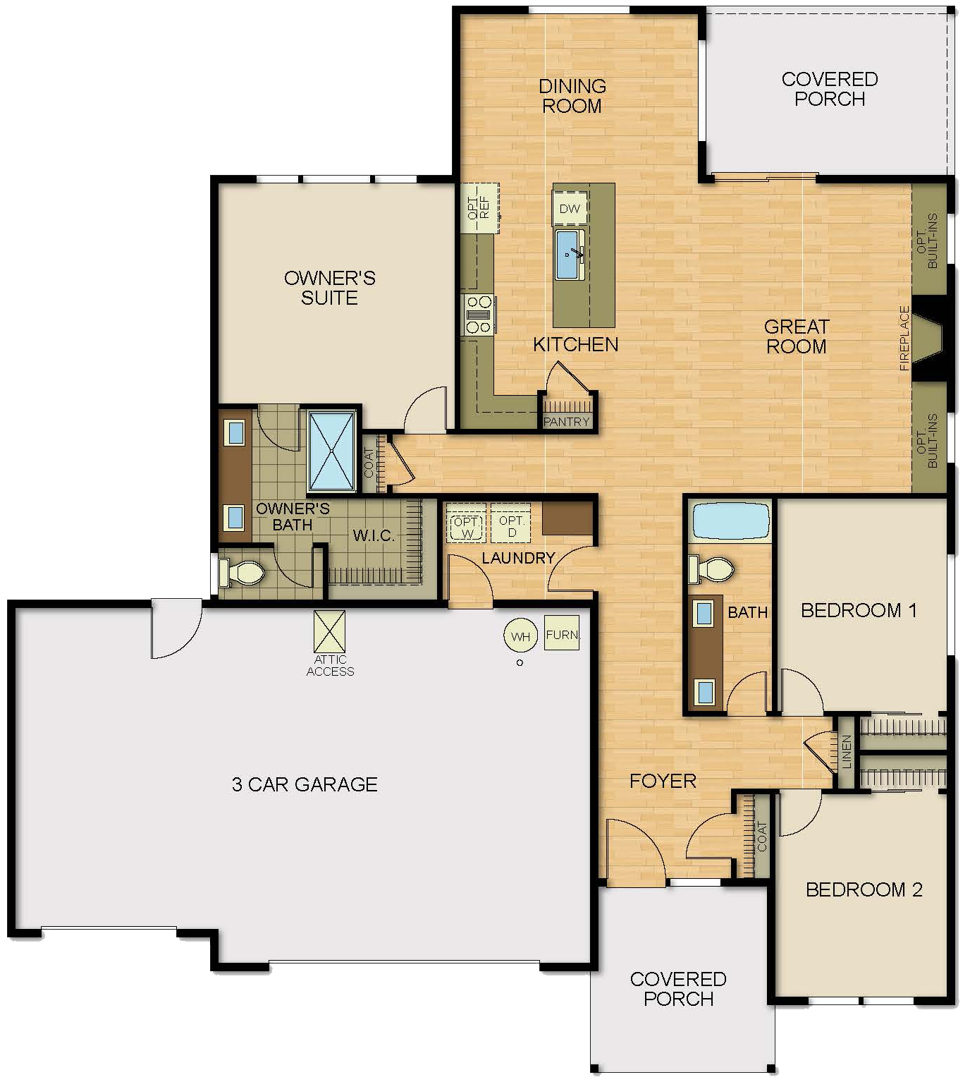 Maple Floorplan