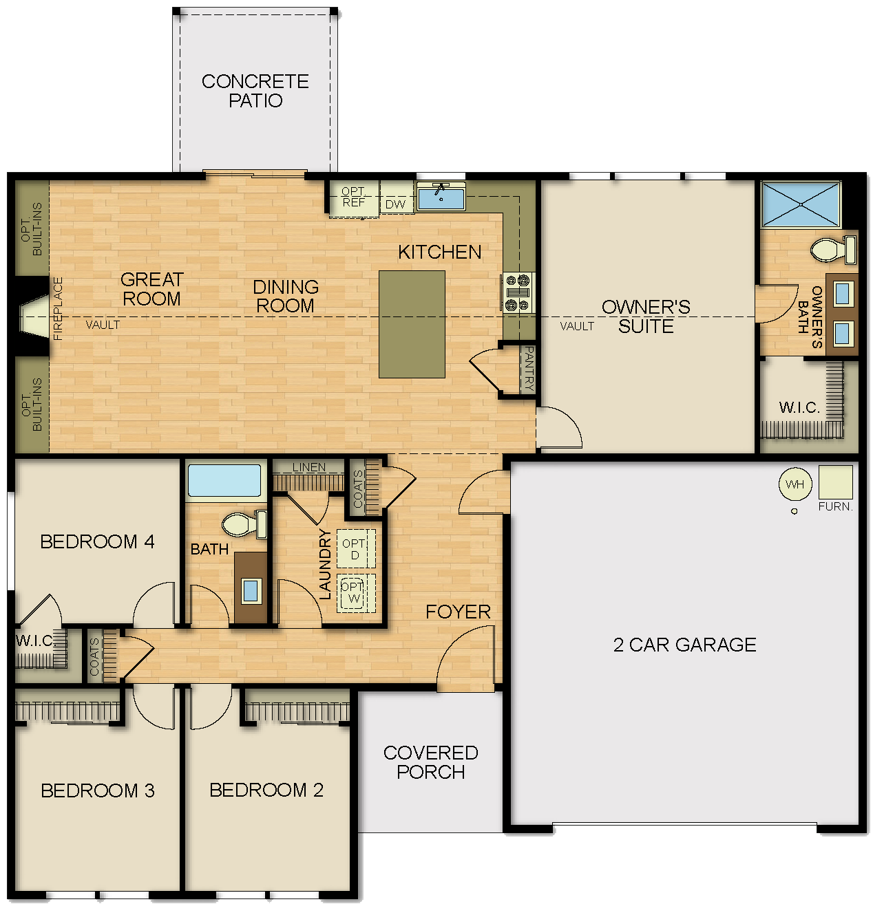 Poplar Floorplan