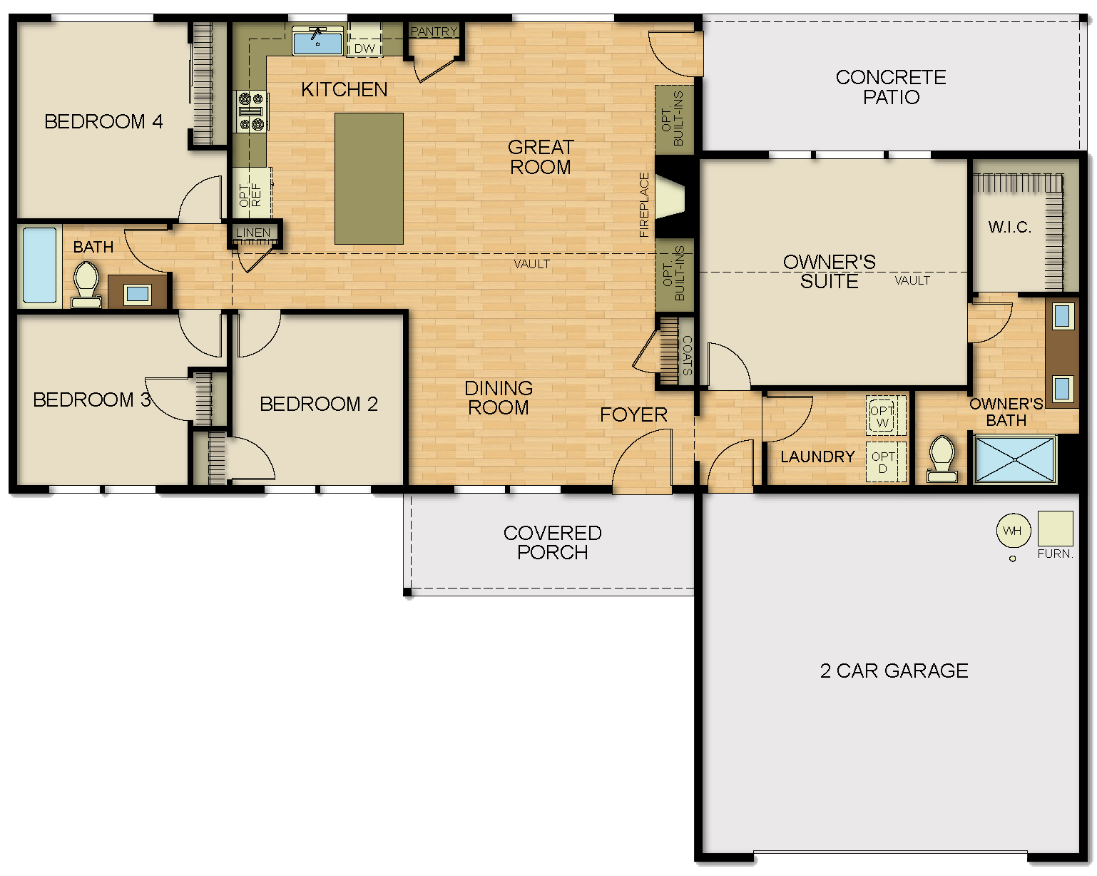 Spruce Floorplan