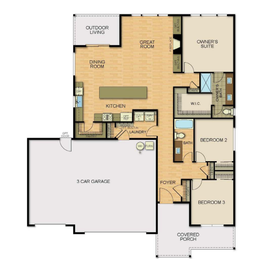 Spruce Floorplan